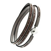 Armband Amen Padre Nostro in Leder PNIT16-57 - PNIT16-57